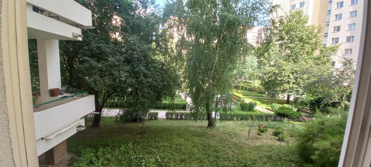 miły pokój niedaleko centrum i starego miasta Varsóvia Exterior foto